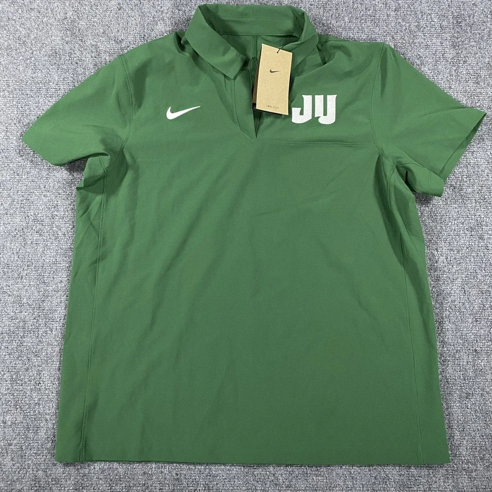 Nike Jacksonville University Polo Womens Medium Green JU Dolphins NEW